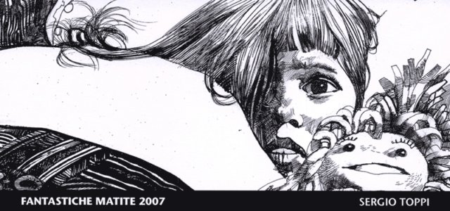 Manifesto di Fantastiche Matite edizione 2007. Sergio Toppi