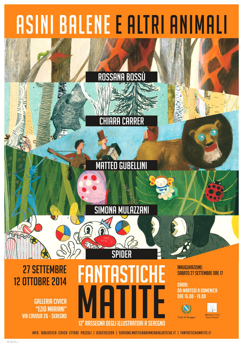 Manifesto di Fantastiche Matite edizione 2014